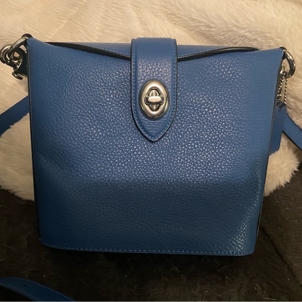 Blue Coach Bag